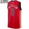Maillot Enfant New Orleans Pelicans CJ McCollum 2023-24 Jordan Statement Edition Rouge Swingman